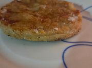 Una foto de panqueque de avena y pera