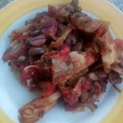 Foto di Caponata di carciofi oppure carciofi apparecchiati