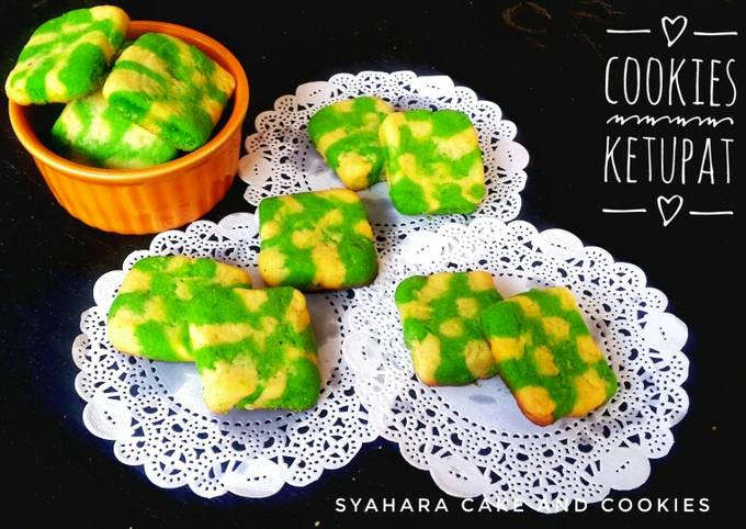 Cookies Ketupat Eggless #SeninSemangat