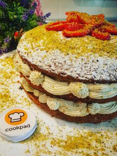 Foto di Naked Cake Cacao e Pistacchio