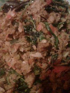 Foto resep Tumis oncom kemangi