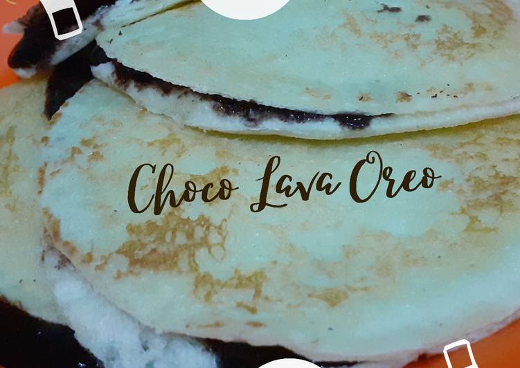 makanan Choco Lava Oreo Simple Anti Gagal