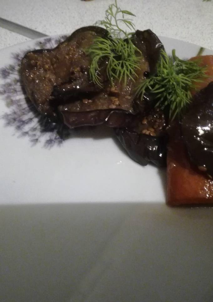 Салат на мангале