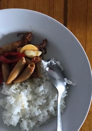 Foto resep Tumis cumi asin