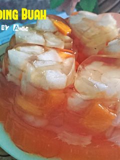 Foto resep Puding Buah