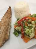 Filete de lisa a la plancha
