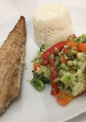 Una foto de Filete de lisa a la plancha