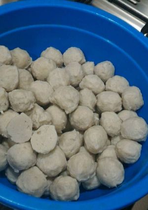 Foto resep Bakso ikan kenyal