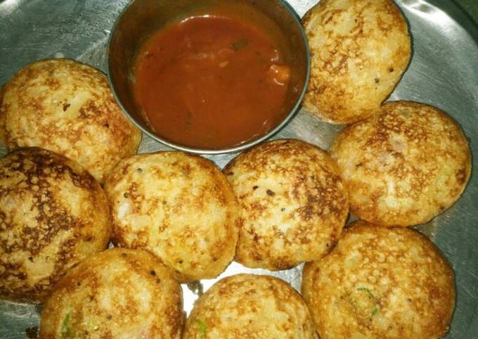 Veg appe Recipe by Deepti Panda - Cookpad