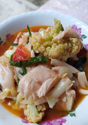 Foto resep Tumis Jamur Tiram & Bunga Kol