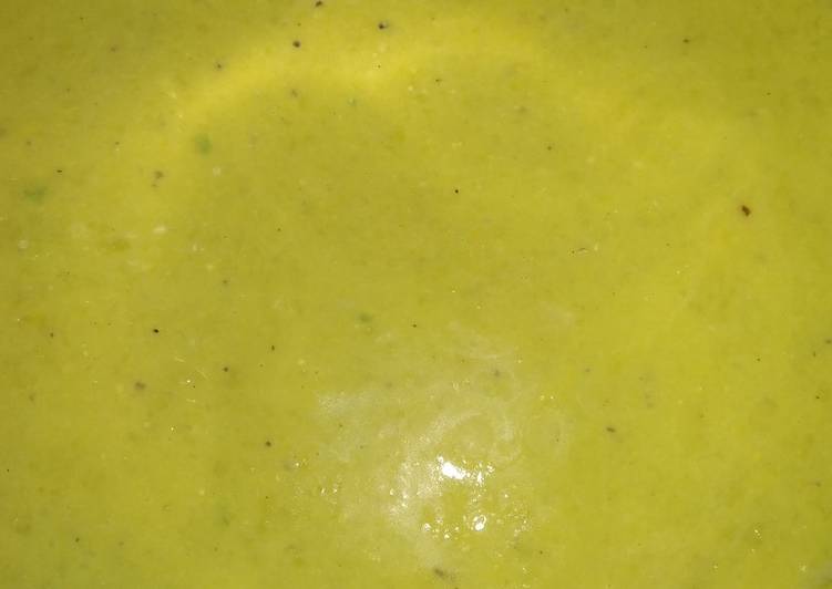 Green peas soup