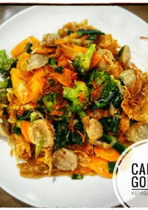 Foto resep Capcay goreng kembang tahu