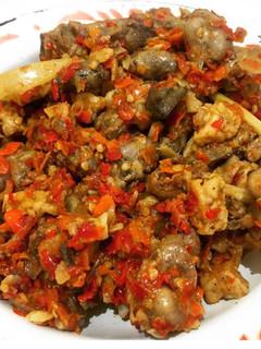 Foto resep Oseng mercon ati ampela