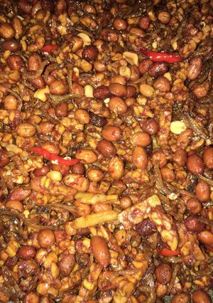Foto resep Kering Tempe Teri Kacang ala Anak Kost