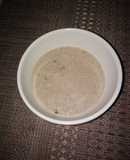 Crema de champiñones