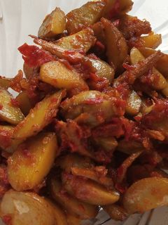 Foto resep Jengkol teri balado