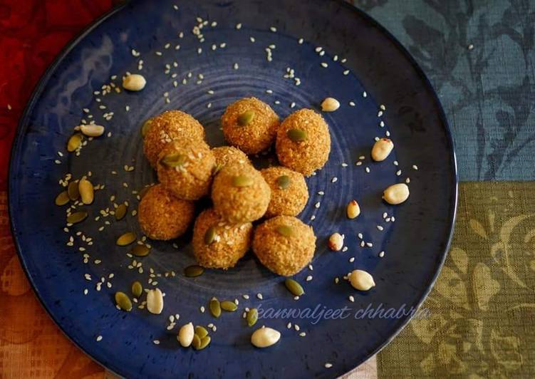 Recipe of Award-winning Instant sesame peanut balls