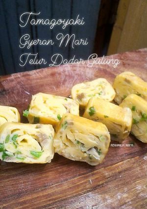 Foto resep Telur Dadar Gulung / Tamagoyaki / Gyeran Mari