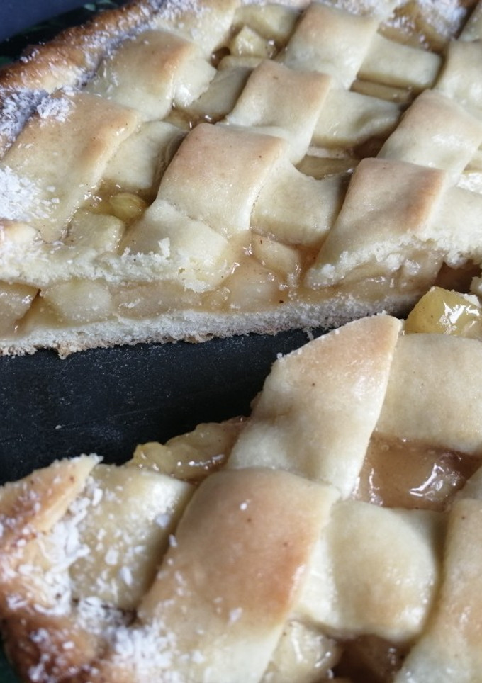 Una foto de Tarta de manzana 🍏 fácil