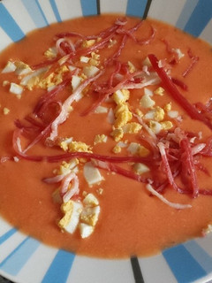 Una foto de Salmorejo