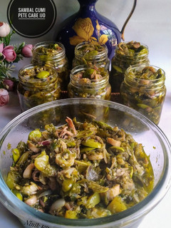 Foto resep Sambal Cumi Pete Cabe Ijo