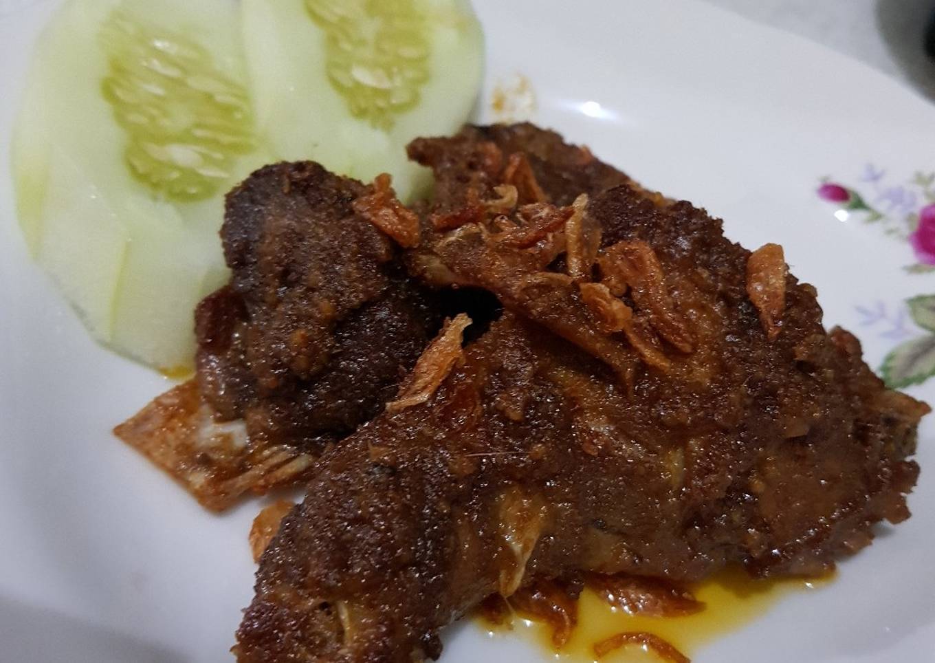 Bebek Masak Hitam Madura