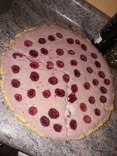 Una foto de Cheesecake de frambuesa