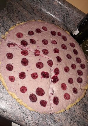 Una foto de Cheesecake de frambuesa