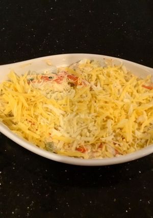 A picture of Chinese Surimi (Imitation Crab) Casserole.