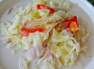 Gambar Kobis masak lemak putih