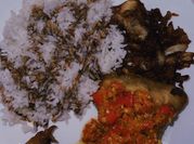 Gambar peha ayam
