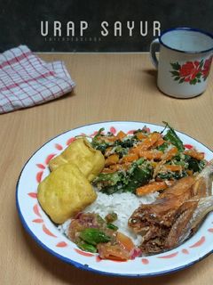 Foto resep Urap sayur versi tumis