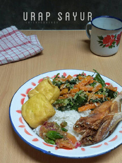Foto resep Urap sayur versi tumis