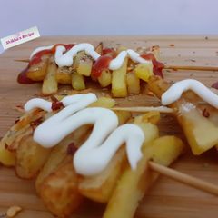 A picture of French fries.