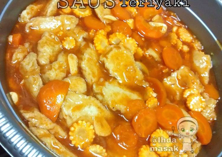 Resep SUP MERAH SAUS TERIYAKI simple, Lezat