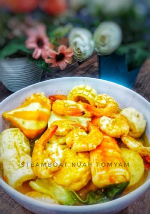 Foto resep Steamboat Kuah Tomyam