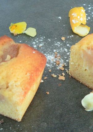 Une photo de Petits cakes aux poires