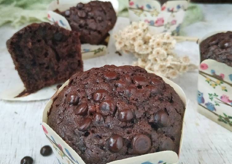 Chocolate Custard Muffin