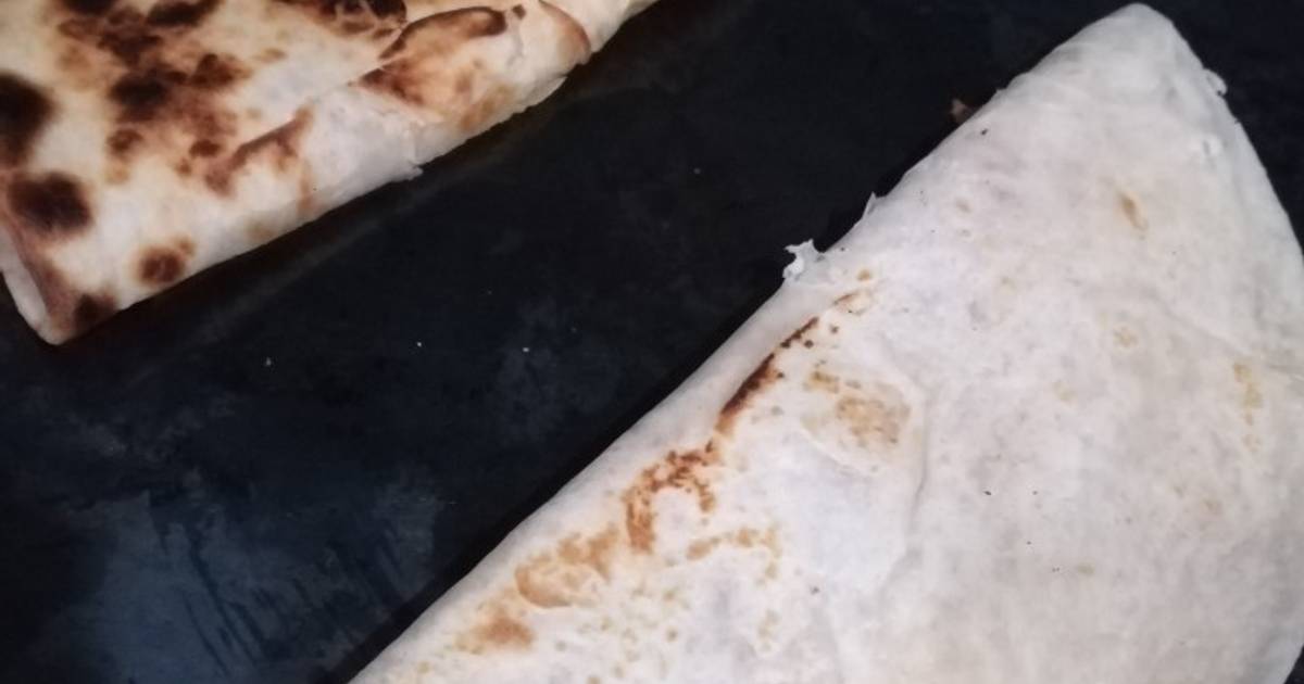 Quesadillas con tortillas de harina Receta de Antonio Vargas Cookpad