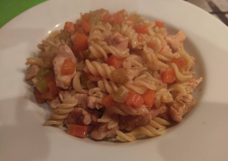 Simple Way to Make Favorite Grandad&#39;s Chicken and Pasta