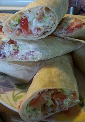 A picture of BLT - Wraps.