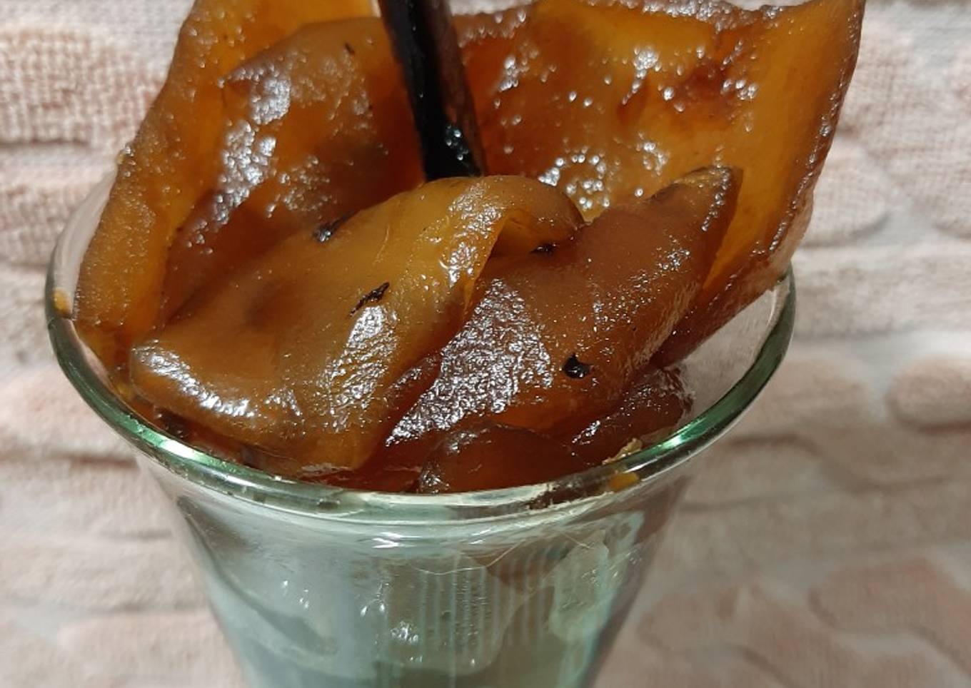 Dulce de cáscara de sandía