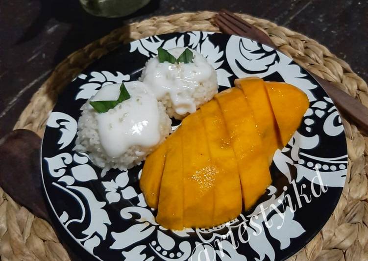 Cara masak Mango Sticky Rice  yang Enak Banget