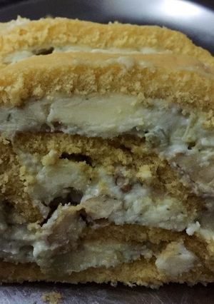 Una foto de Pionono de roquefort