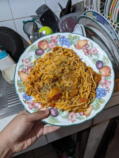 Foto resep Pasta with Homemade Bolognese Sauce