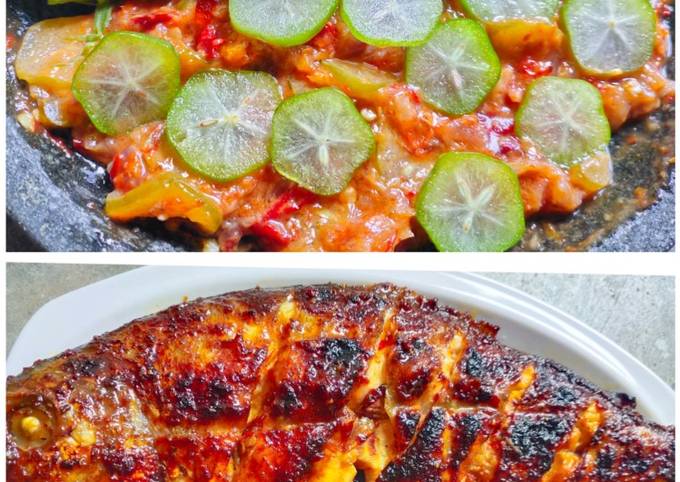 Resep Ikan Bawal Bakar Sambal Belimbing Wuluh Oleh Fitri Lestari Cookpad