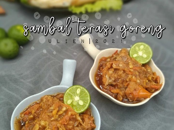 Cara Gampang Membuat Resep Sambal terasi goreng yang Menggugah Selera Anti Ribet, Lezat Sekali