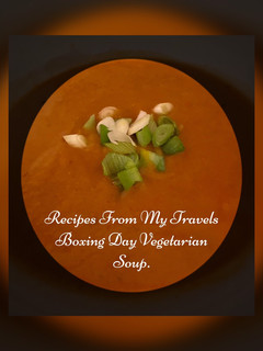 A picture of Simple After Christmas Vegetarian Soup.