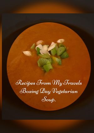 A picture of Simple After Christmas Vegetarian Soup.
