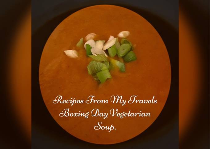 Recipe of Favorite Simple After Christmas Vegetarian Soup